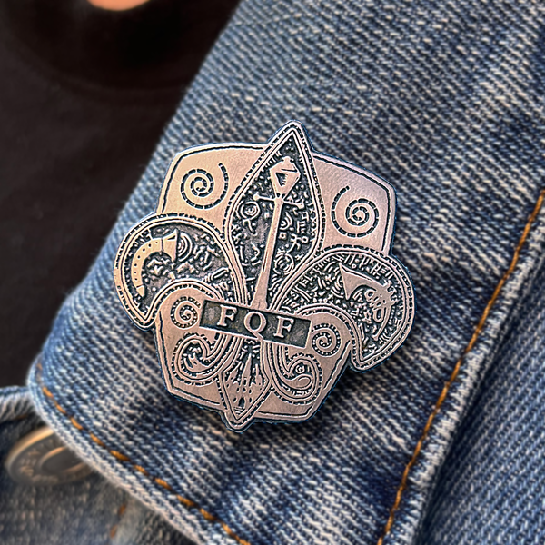 2005 FQF Fleur-De-Lis Pin by Ken Bowers