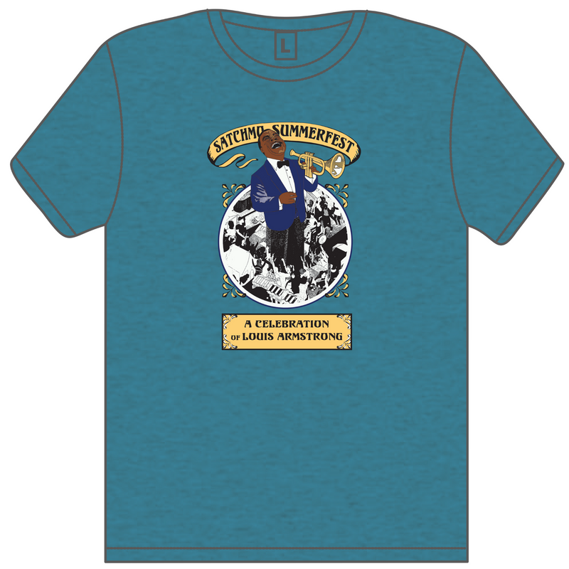 2023 Satchmo SummerFest Lineup T-Shirt