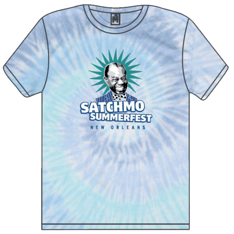 Satchmo SummerFest Tie-Dye T-shirt (YOUTH)