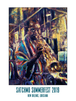 2019 Satchmo SummerFest Poster