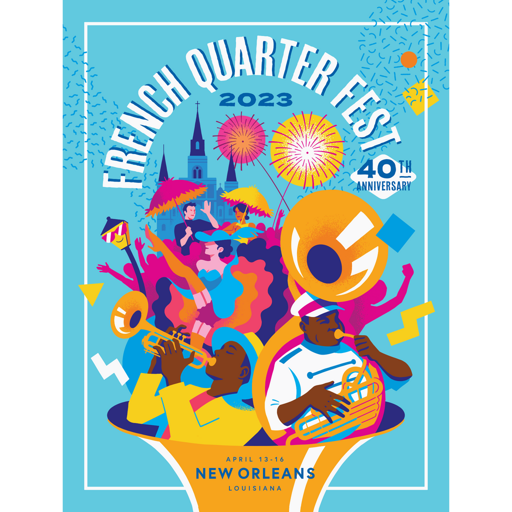 French Quarter Poster – Quarter Festivals, Inc.