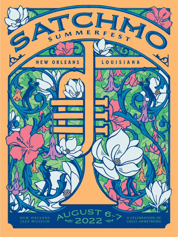 2025 French Quarter Festival Poster