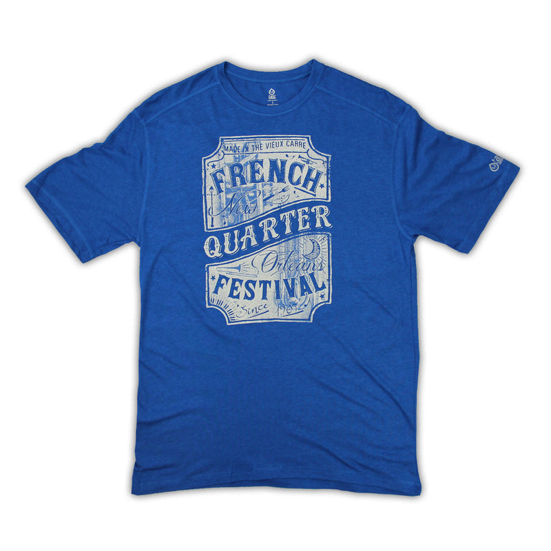 2016 French Quarter Festival Lineup T-Shirt - Front