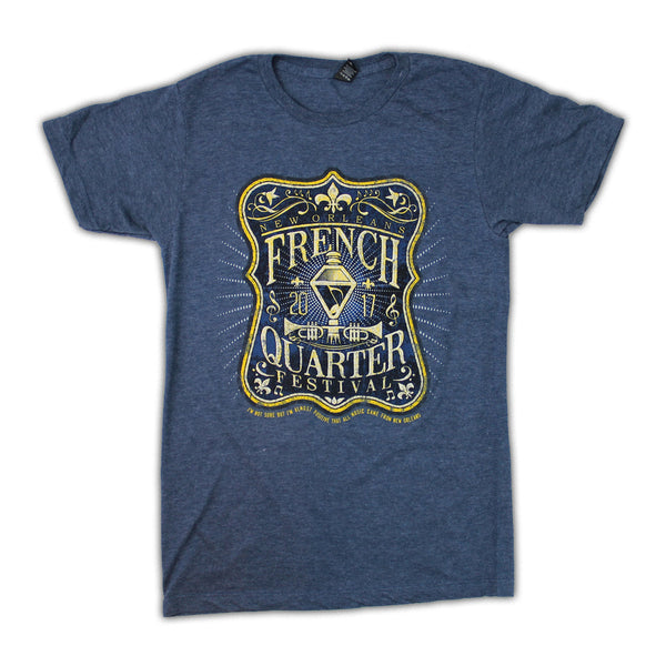 2017 French Quarter Festival Lineup T-Shirt - Front