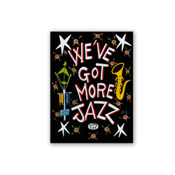 French Quarter Festival Novelty Local Art Magnet - Front