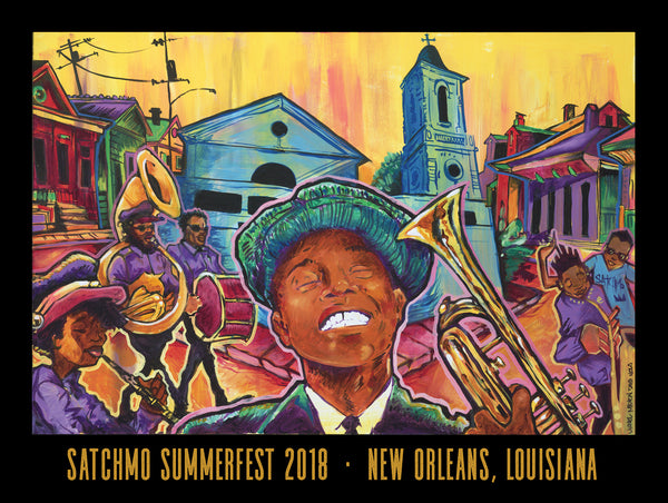 2018 Satchmo SummerFest Poster