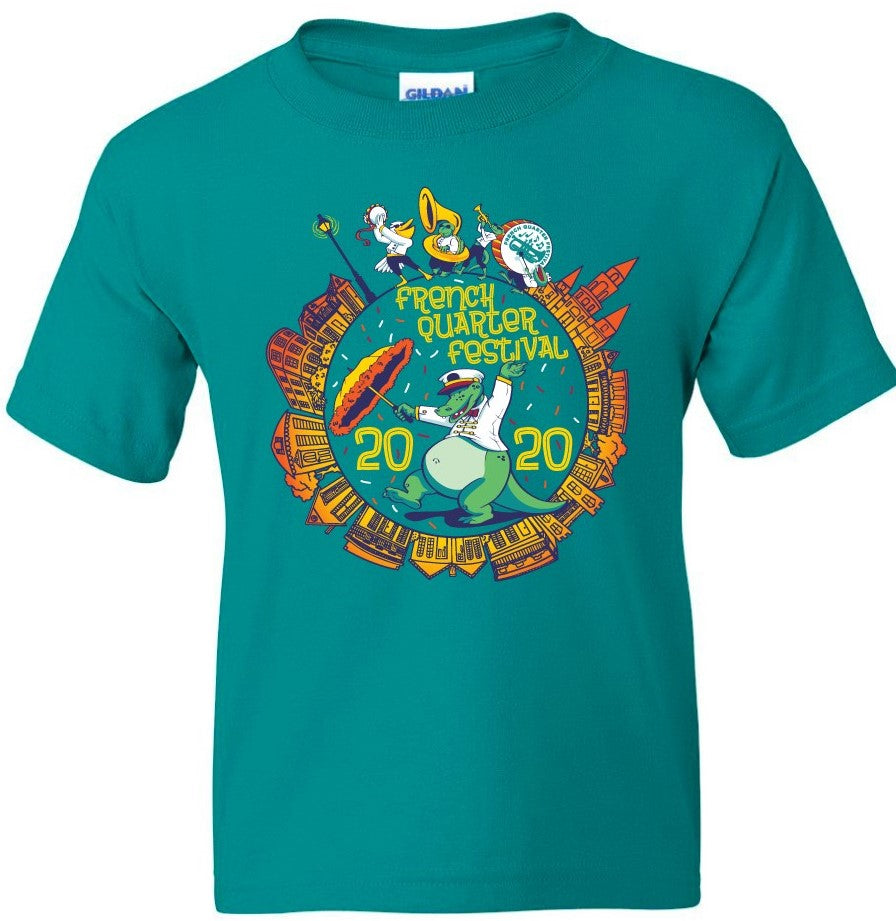 2020 FQF Dancing Gator T-Shirt (Youth)