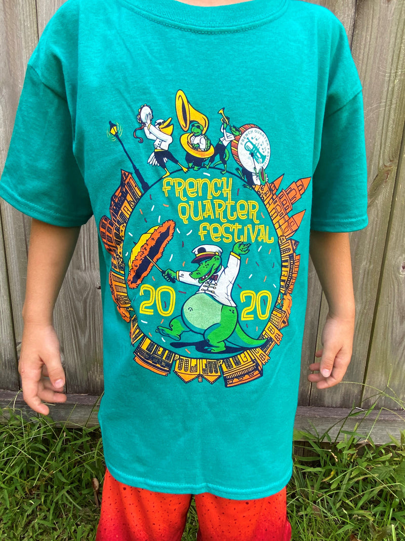 2020 FQF Dancing Gator T-Shirt (Youth)